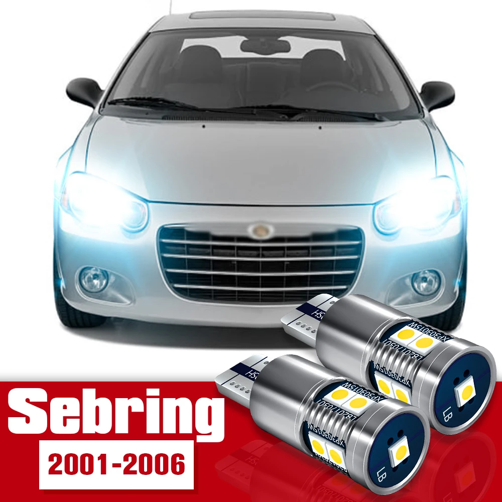 

2pcs Parking Light Accessories LED Bulb Clearance Lamp For Chrysler Sebring 2001-2006 2002 2003 2004 2005