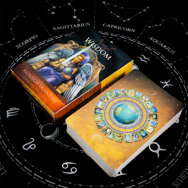 2022 New Arrive Tarot Card With Guidebook Divination Fate Playing Table Game Deck Birthday Gift Drinking |