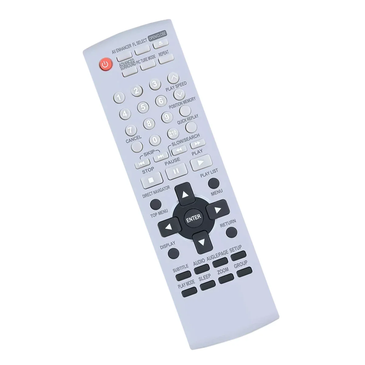 Новый пульт дистанционного управления для Panasonic DVD-F61A DVDF61A DVD-F65K DVDF65K DVD-F84S DVDF84S DVD-F86K