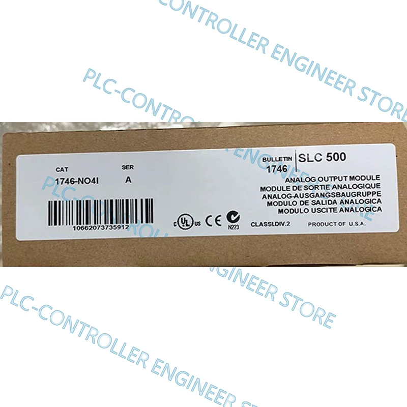 

Новый в коробке контроллер PLC 24 часа в течение отгрузки 1746-NO4I