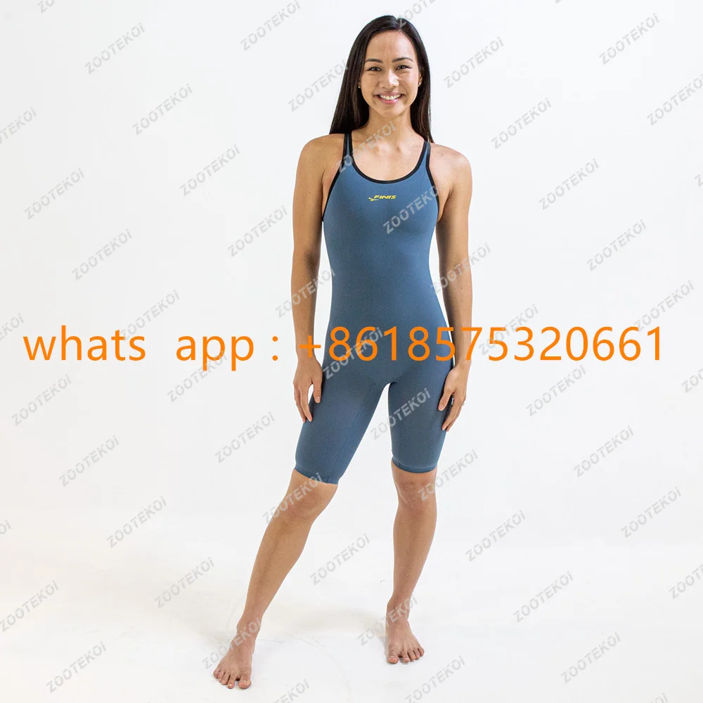 Купи High Quality Girls Swimwear Professional Training Competition Quick Dry One Piece Swimsuit Swimming Pool Training Bathing Suit за 1,764 рублей в магазине AliExpress