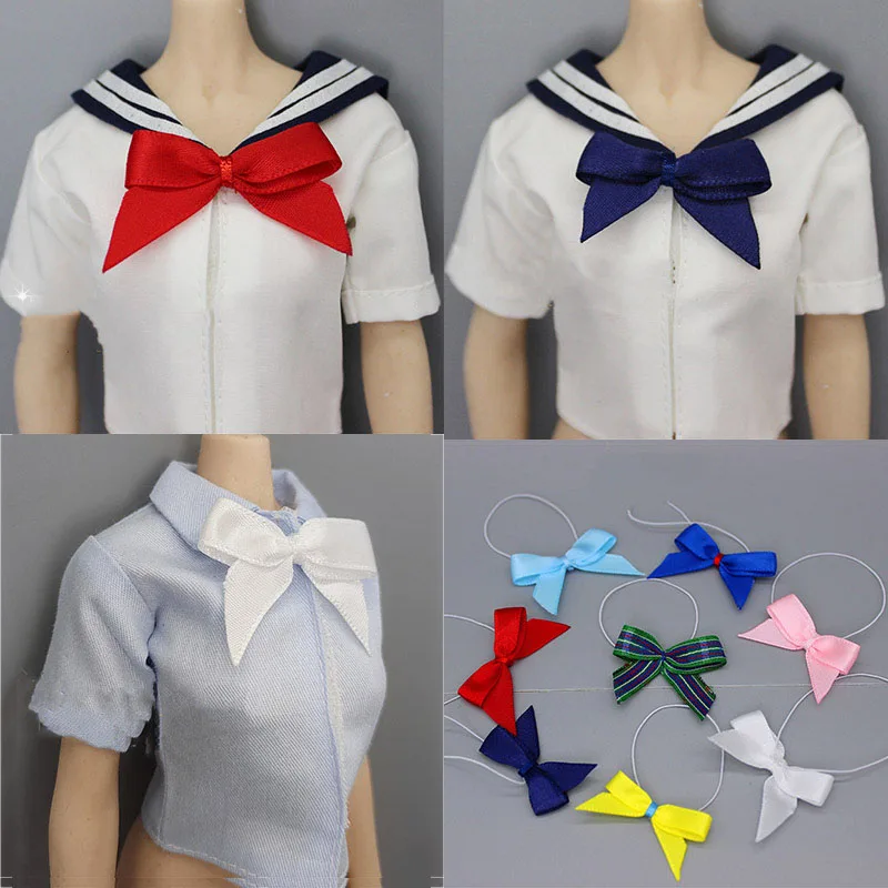 

In Stock 1/6 Scale Women's Student Style JK Bow Tie Sailor Clothing Accessories for 12 Inches Action Figure Model Dolls