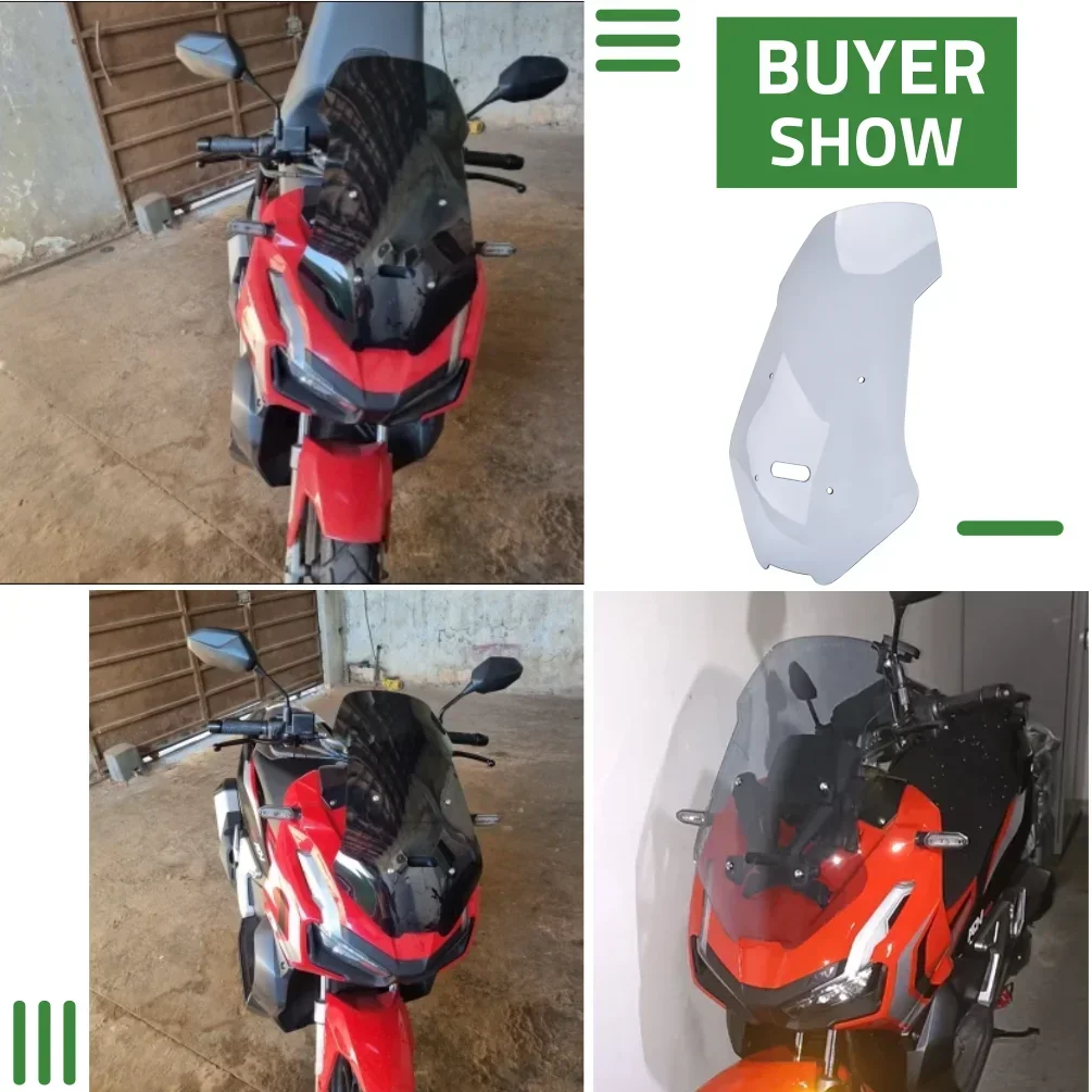 Фото Аксессуары для туризма мотоцикла, козырек, лобовое стекло, подходит для Honda 2023 2024 2025, ветровой дефлектор, воздушный экран №3