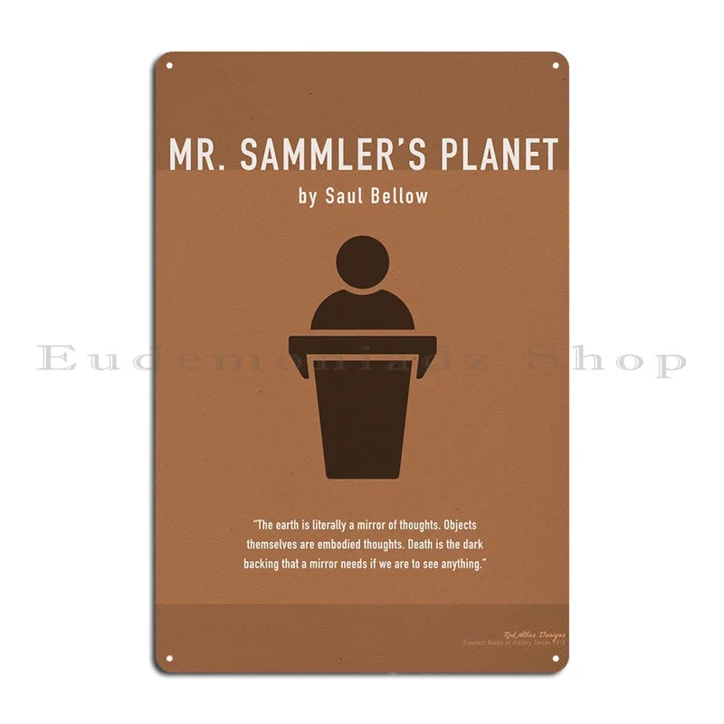 Mr Sammlers планет металлический знак ржавые таблички на заказ кухня индивидуальный