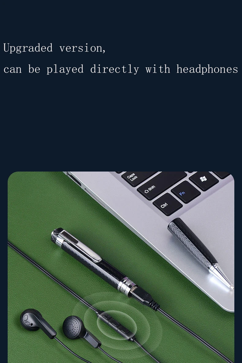 Профессиональная записывающая ручка портативный диктофон для конференций