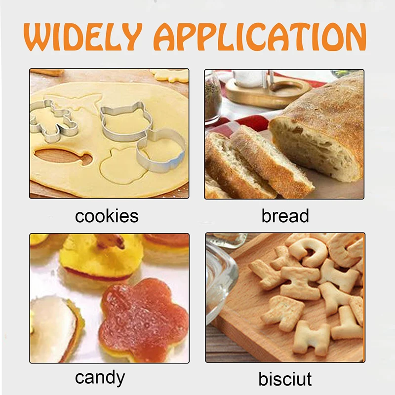 7 шт. формочка для печенья на Хэллоуин нержавеющая сталь мультяшная форма в форме