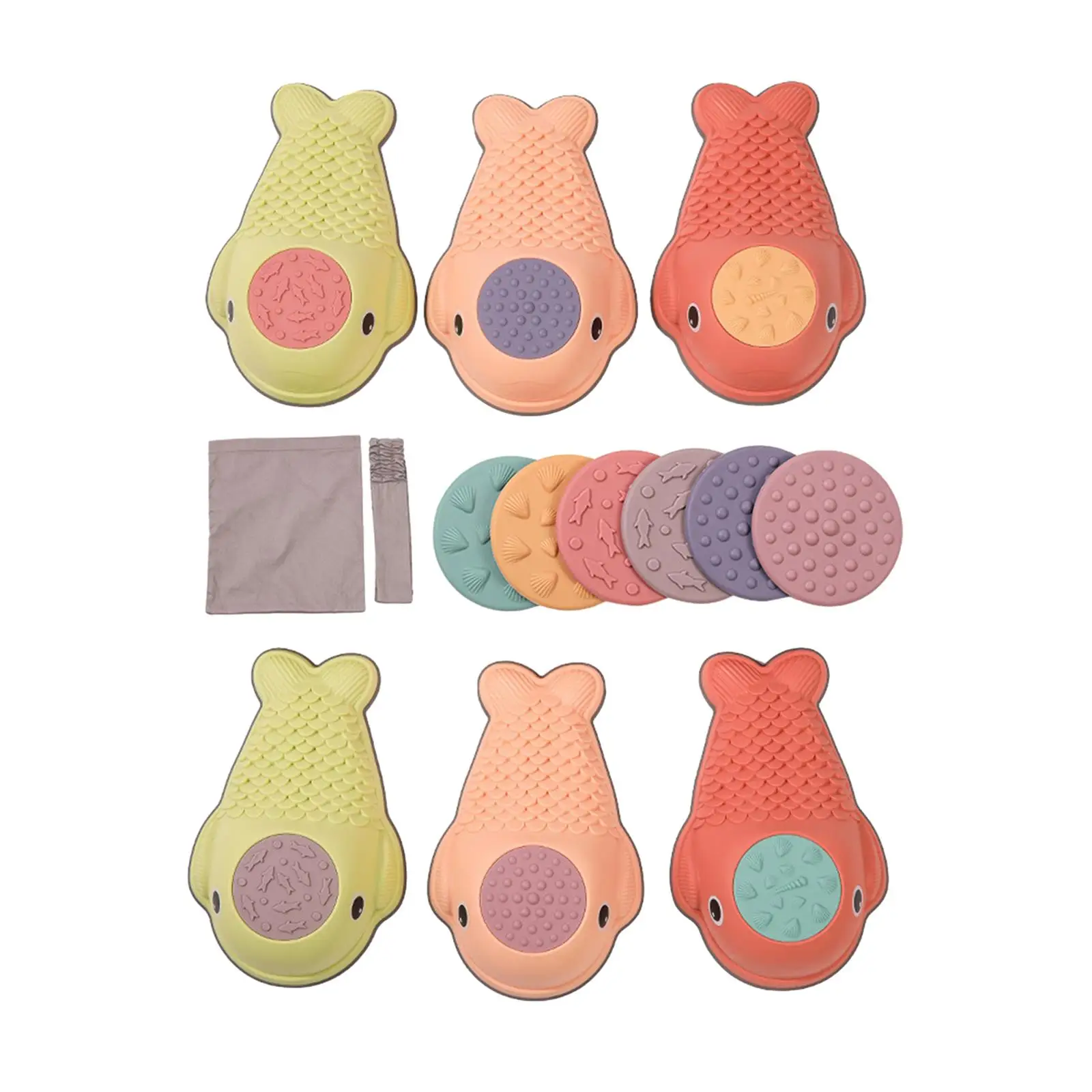 Детские шаговые камни 6 шт. балансирующие речные для детского сада детей и семьи