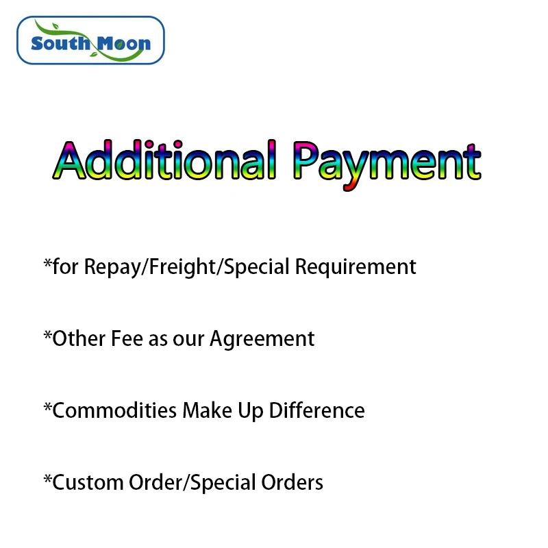 

Link for Repay/Freight/Special Requirement/Other Fee as Our Agreement/Commodities Make Up Difference/Custom Order/Special Orders