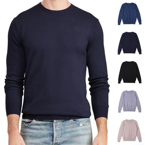 High Quality Men RL Horse Spring Autumn O-neck Cotton Sweater Jersey Jumper Hombre Homme Pullover Knitted Sweater