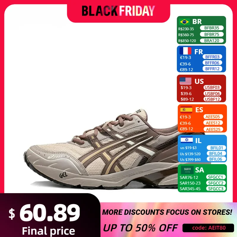 Кроссовки мужские и женские с низким верхом Asics GEL-1090