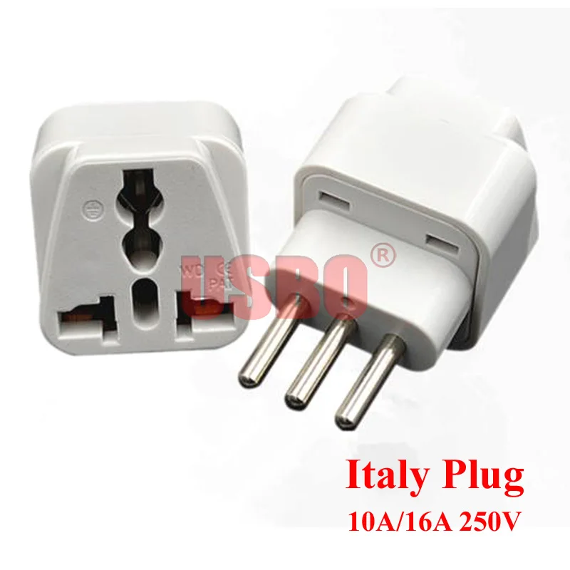 Дорожный адаптер с 3 контактами 10 А 250 В