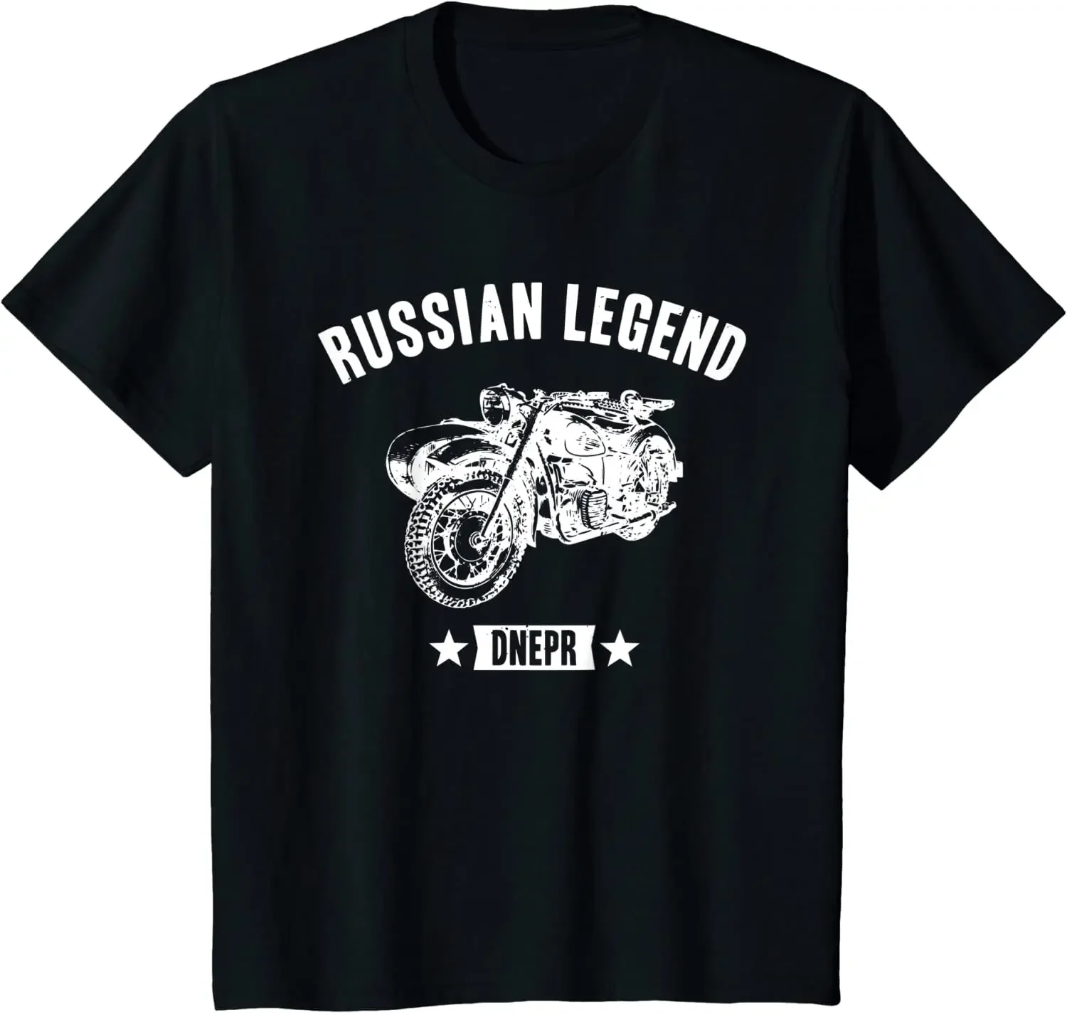 Dnepr Motorrad русскоязычная свободная мотоциклетная Футболка 100% хлопок O-образный