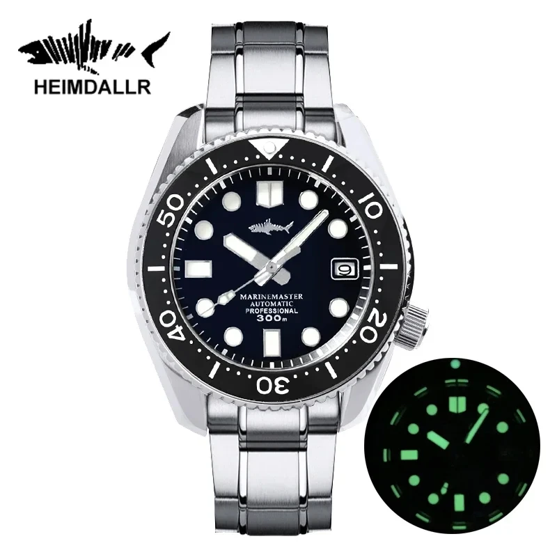 Heimdallr Мужские Часы MM300 Sumo SBDX 300 М Водонепроницаемые С Сапфировым Стеклом Зеленый