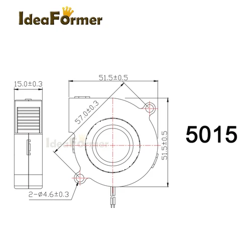 IdeaFormer 5015 Blower fan вентилятор