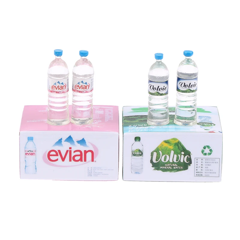 

Mini Water Bottles Dollhouse Miniatures Doll Kitchen Living Room Accessories brinquedos infantil menina miniature items