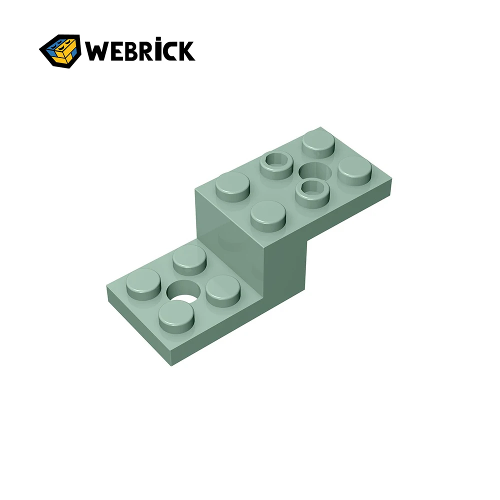 Запчасти для строительных блоков webrick, камень 1X2X1 1/3 Вт. 2 пластины 2X2 11215, совместимые детали Moc DIY, образовательные классические брендовые Подарочные игрушки