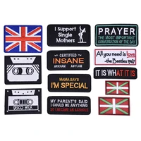 mixed 12pcslot fashion patches color sewn embroidery applique clothing handmade diy garment decor accessories