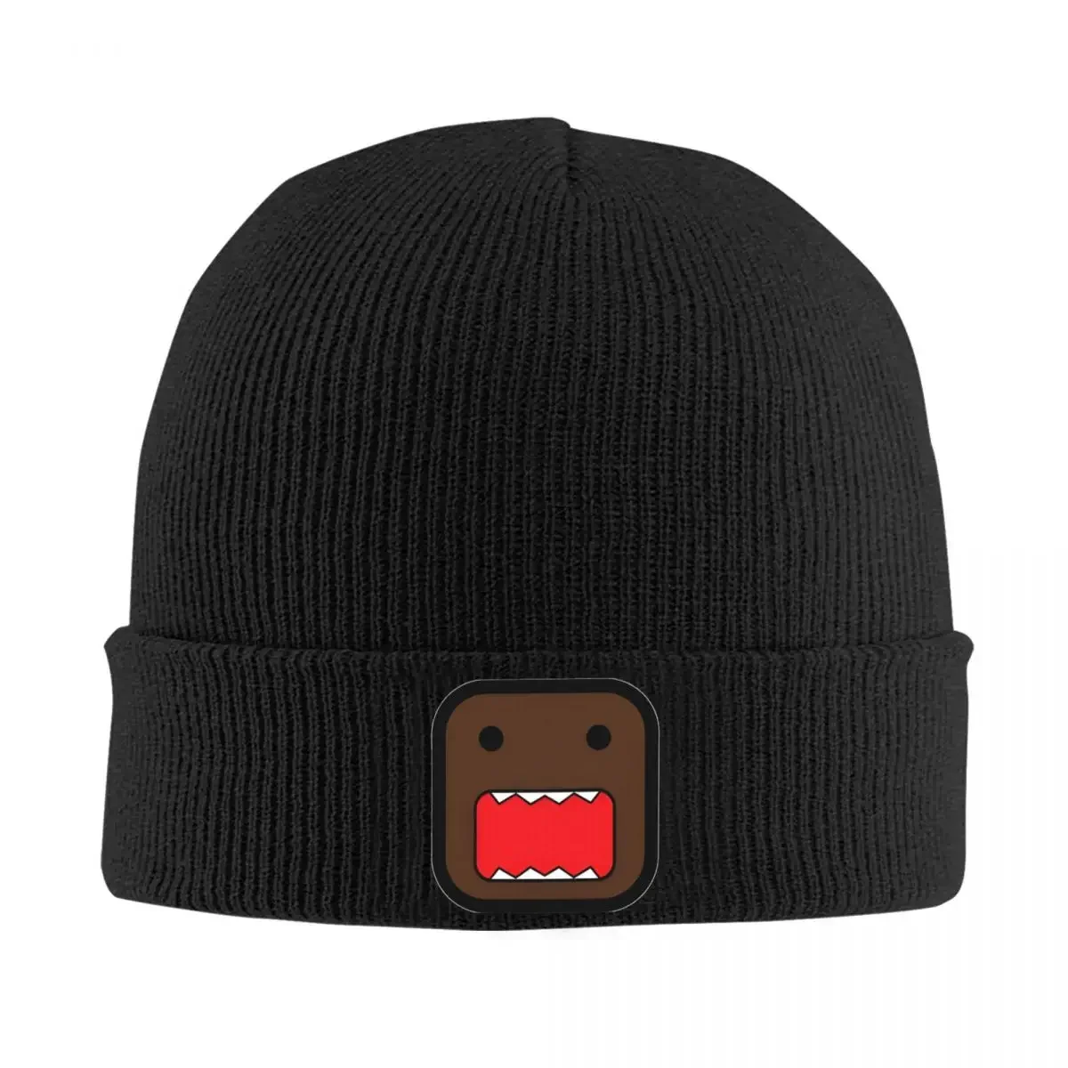 Domo Mouth Dice Head Капот Шапки Шапки-бини с принтом Skullies Осень Зима Y2K Крутая Мужская