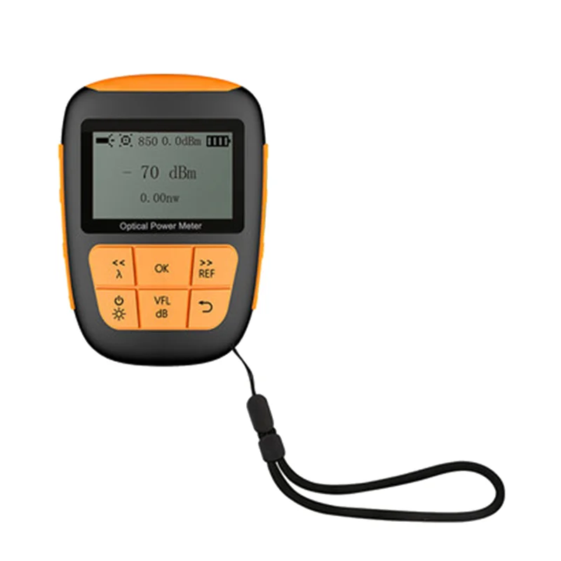 

2 in 1 Optical Power Meter with Red Light Mini Rechargeable Tester