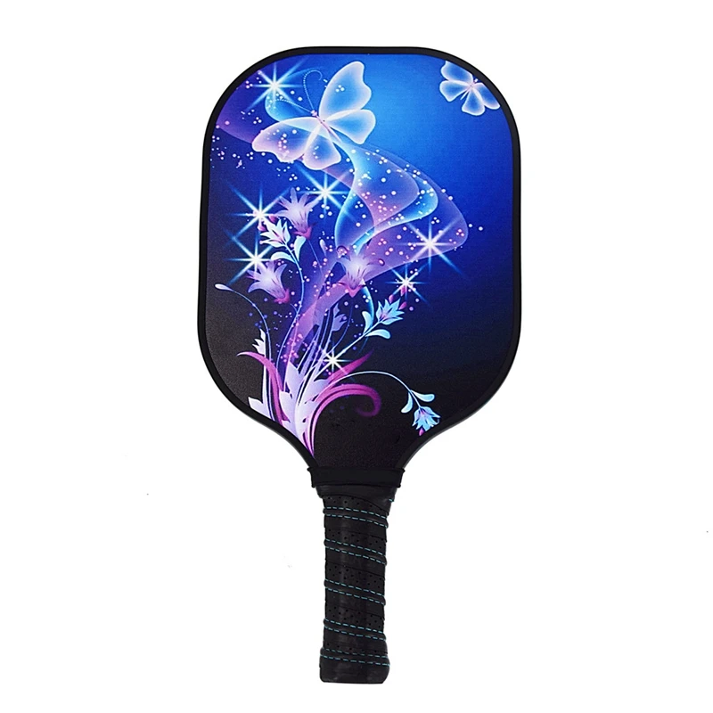 

Top!-Profession Pickleball Paddles Set Carbon Fiber Honeycomb Core Pickleball Paddle With 2 Pickleball Paddles+4 Balls+1 Bag