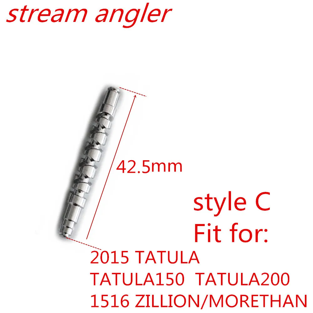 Опорный вал для линейной каретки алюминиевый сплав с уровневым ветровым зажимом