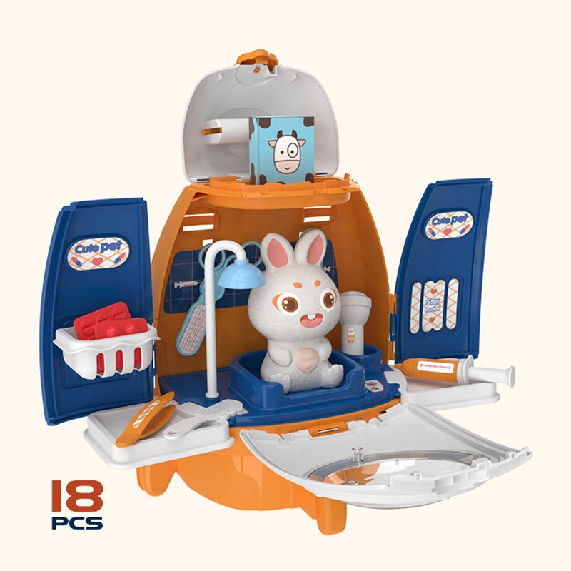 Имитация медицинского оборудования набор аксессуаров для макияжа собак кошек