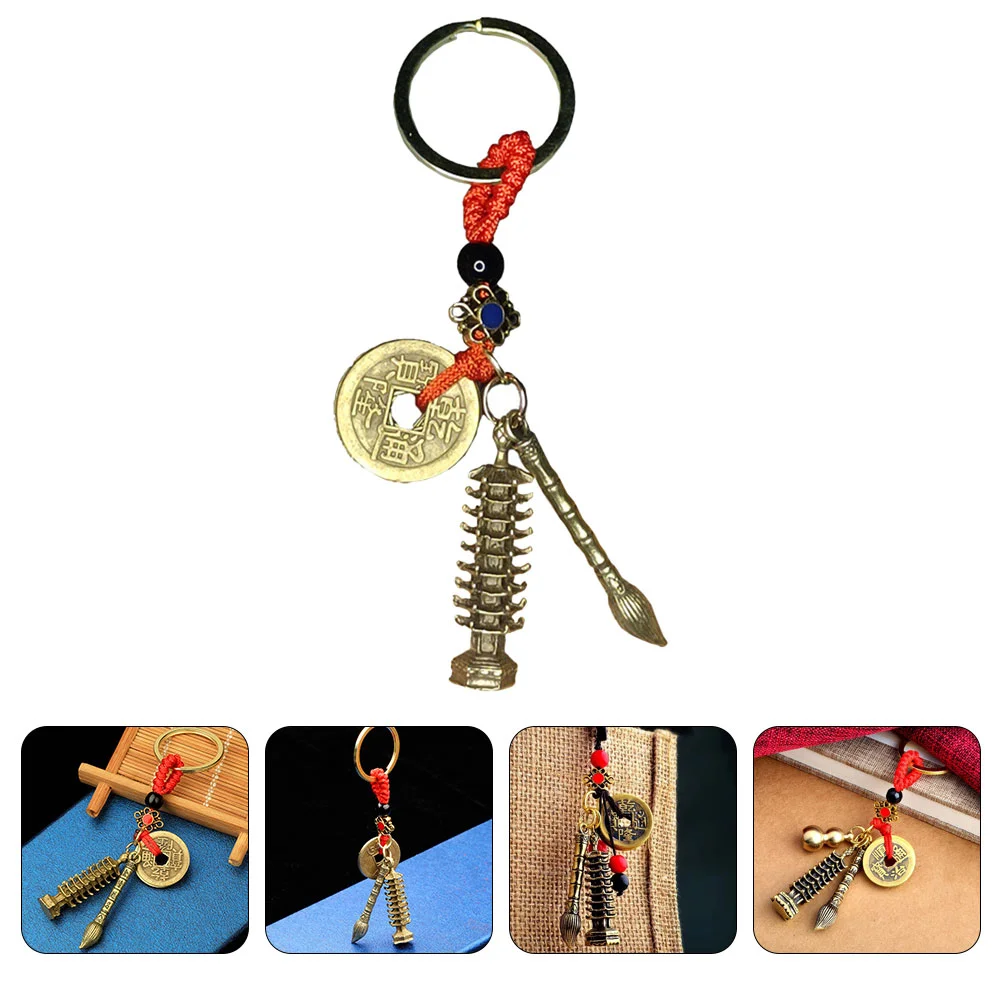 

Key Holder Bag Hanging Decoration Delicate Keychain Decorative Backpack Ornament Novel