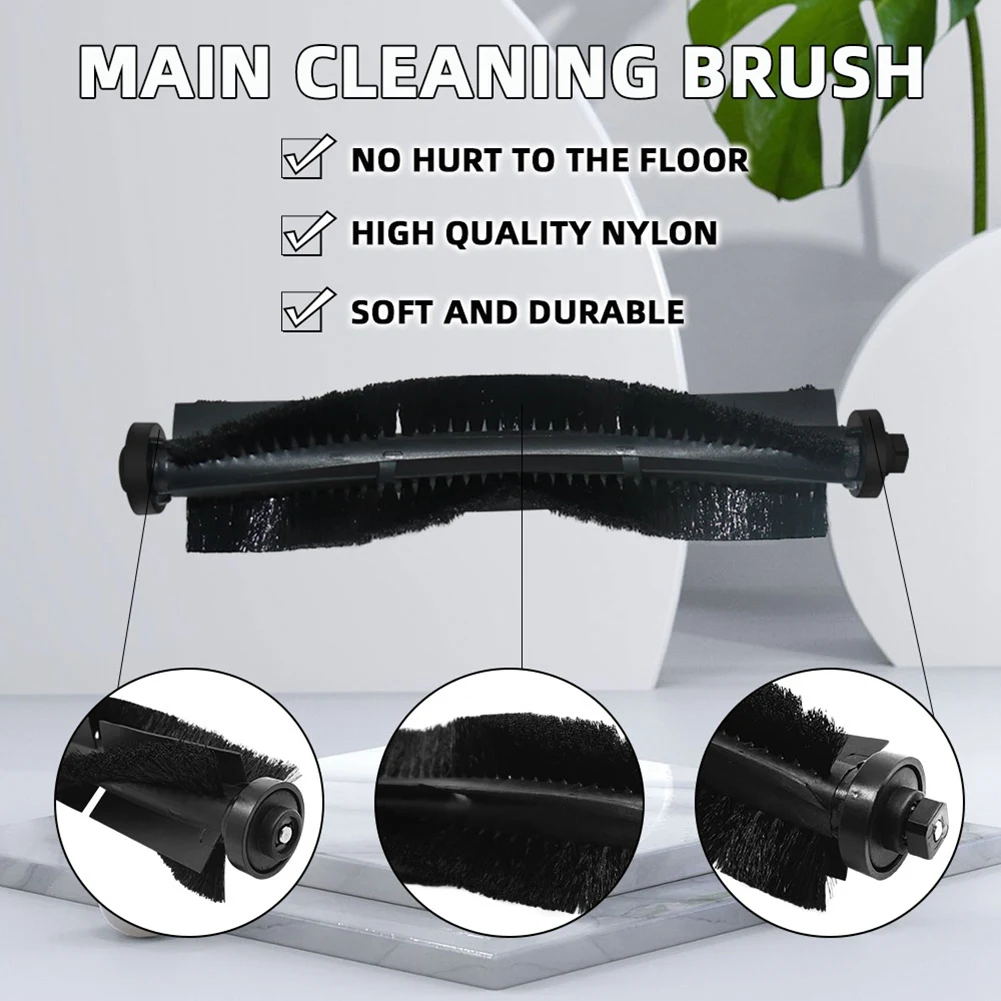 

Replacement for 360 S5 / S7 / S7 Pro Robot Vacuum Cleaner Spare Parts Main Brush Side Brush Hepa Filter