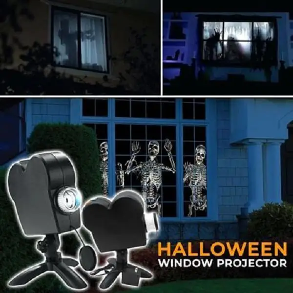 

Christmas Halloween Laser Projector 12 Movies Disco Light Mini Window Home Theater Projector Indoor Outdoor Wonderland Projector