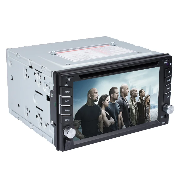 

Car 2 DIN 6.2 Inch BT Audio In Dash Touch Screen Car monitor Car Audio Stereo double din MP3 MP5 DVD Player USB Support