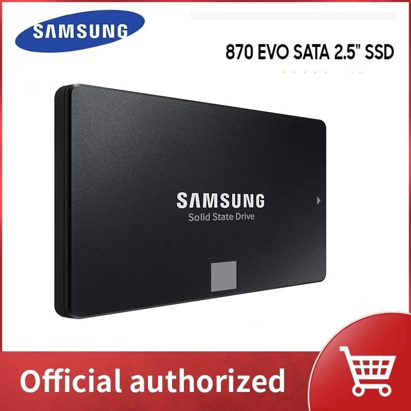 

SSD-накопитель SAMSUNG 870 EVO SATA III, 1 ТБ, 2 ТБ, 500 Гб, 250 ГБ, 2,5 дюйма