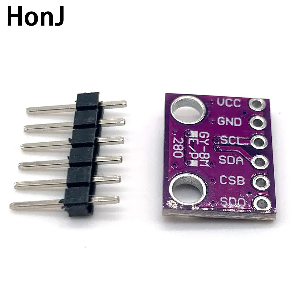 

2 в 1 BMP280 3,3 V I2C SPI цифровой датчик температуры, барометрическое давление воздуха модуль для Arduino