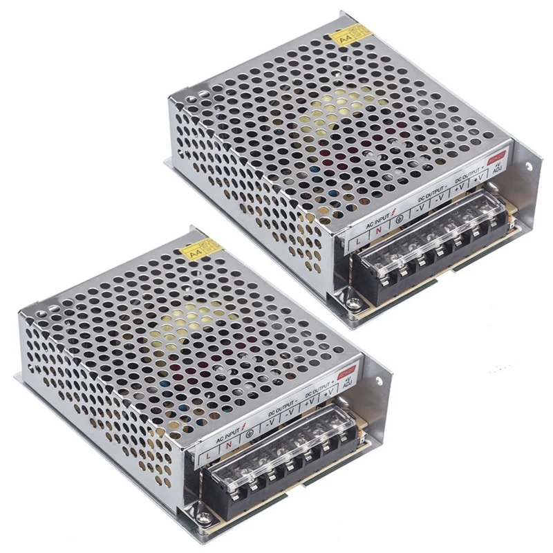 

3X AC 100V - 220V To DC 24V 5A 120W Voltage Converter Switch Power Supply For LED Strip