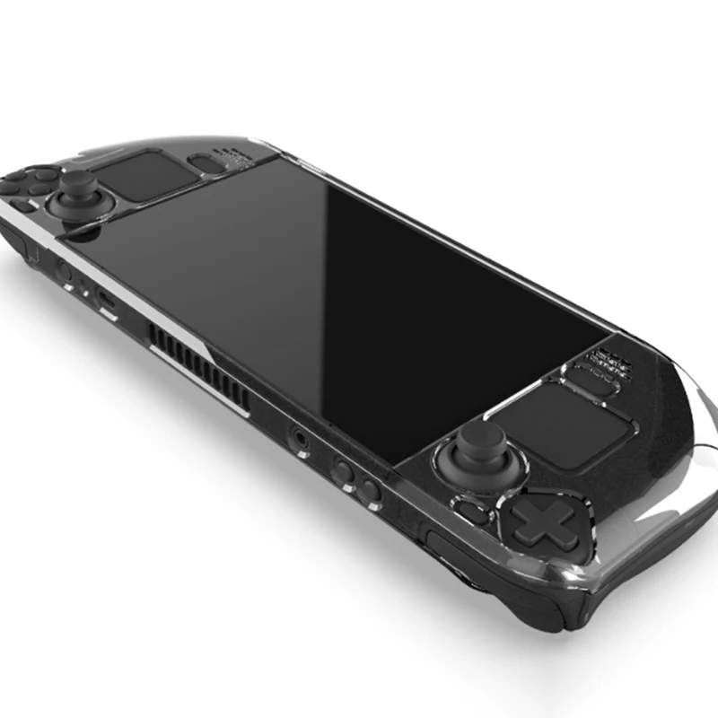 

Steam Deck Transparent Clear Cases Cover Hard Shell Clear Crystal Cases Covers