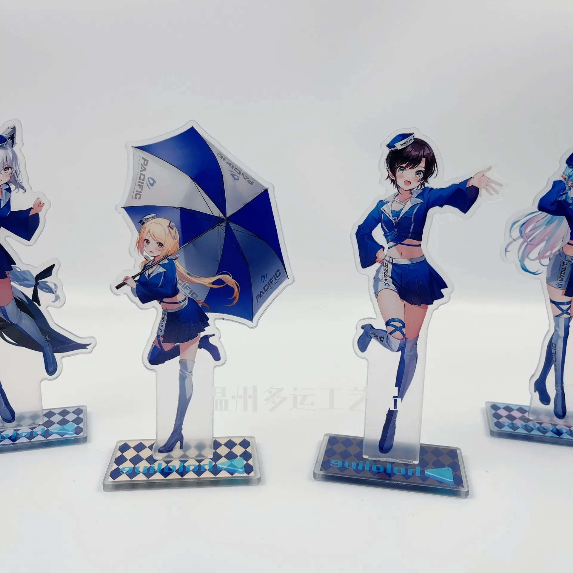 

Cute Hololive Vtuber Acrylic Usada Pekora Uruha Rushia Hosimati Suisei Inugami Korone Bag Stand Model Anime Figure Standing Sign