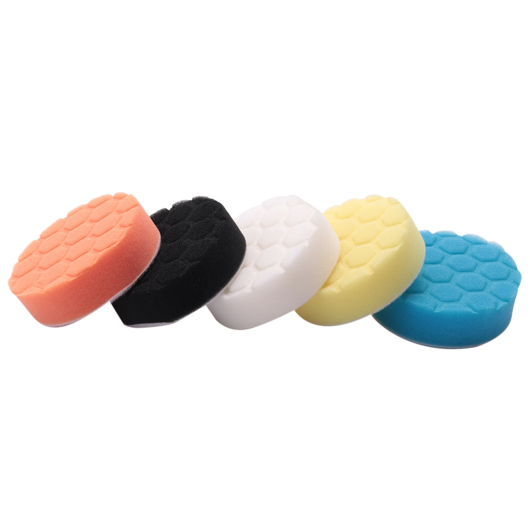 

5Pcs 3 Inch Polishing Pads Buffing Sponge Pads Kit for Car Buffer Polisher Sanding, Waxing, Polishing, Sealing Glaze