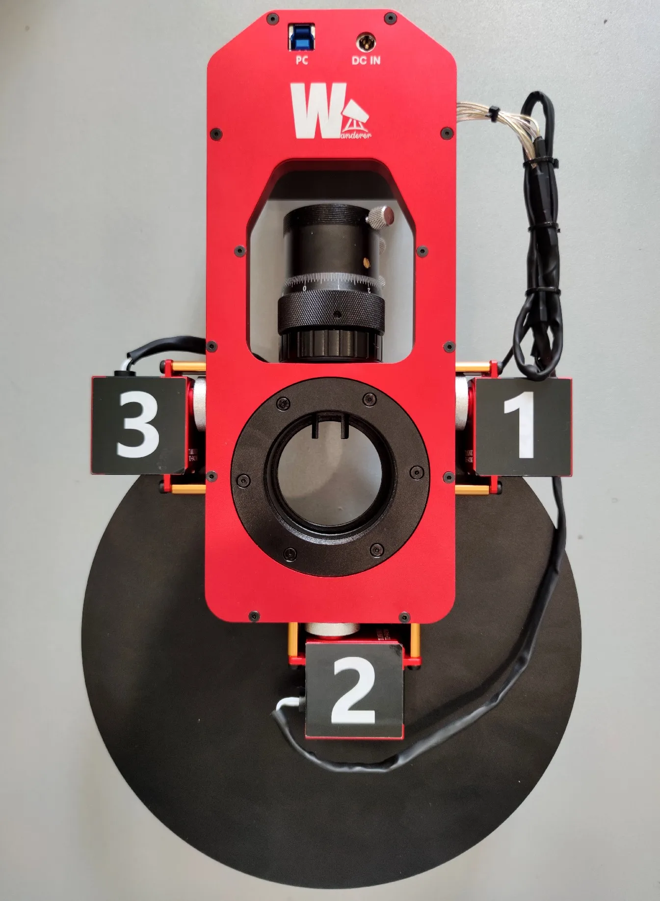 

electric CAA+ electric target +OAG+ filter wheel