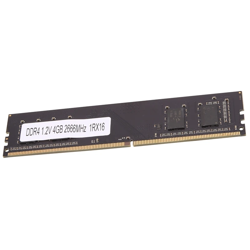 

Оперативная Память DDR4 4 Гб 2666 МГц, ОЗУ для настольного ПК, 288Pin 1RX16 1,2 в