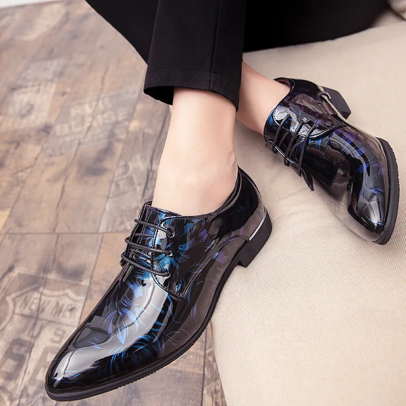 

Мужские свадебные туфли, элегантная прическа, заостренный носок, формальные Роскошные брендовые туфли, оригинальная кожа, для выпускного в...