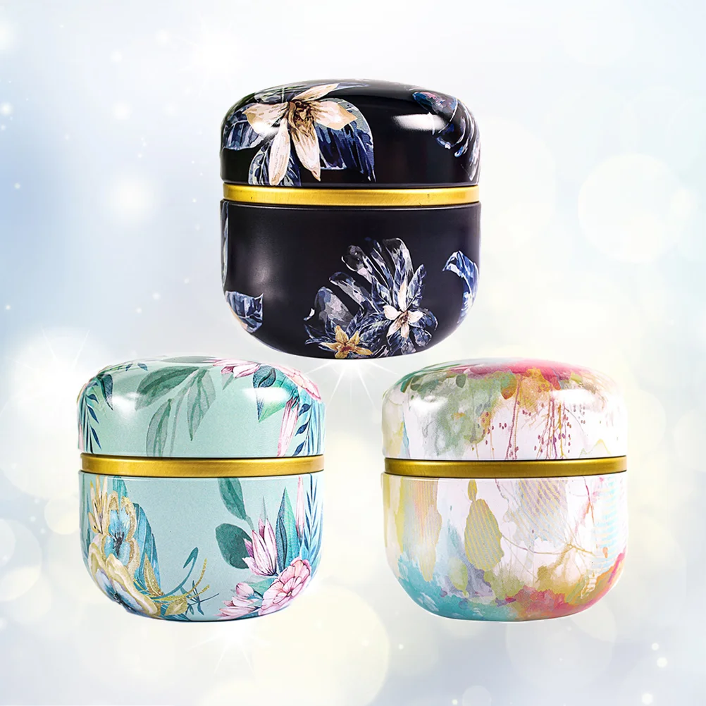 

Tea Delicate Small Sealed Japanese Style Tea Storage Box for Home