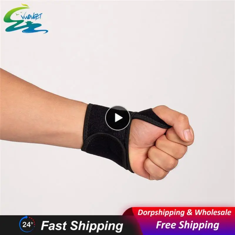 

Tennis Volleyball Wrist Sports Fixed Wrist Band Compression Wraps Tendonitis Pain Relief Breathable Wrist Guard Carpal Protector