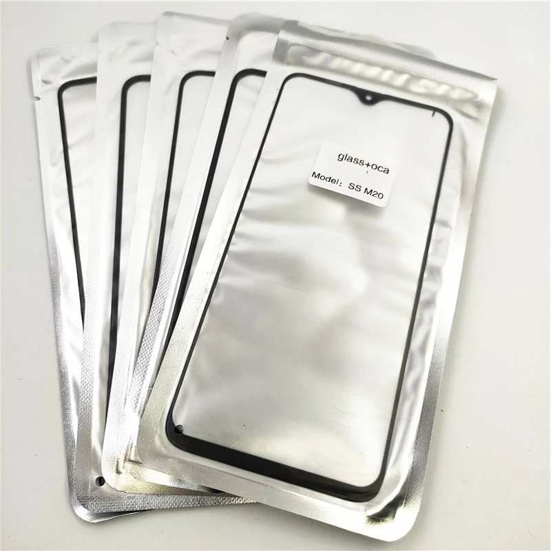 Стекло для сенсорного экрана + OCA для Samsung M10 M10S M11 M12 M20 M20S M21 M30 M31 M41 M51 M71