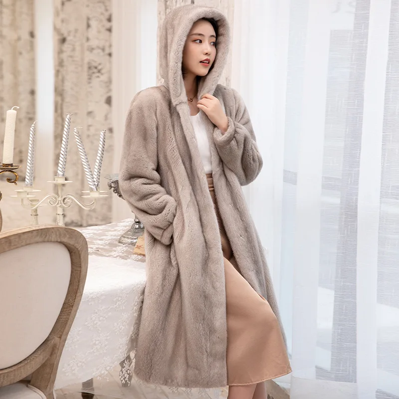 

NoEnName_Null Low Price Overcoat Fur Coat Fur Mink Fur Thick Winter Office Lady Other No Real Fur Women's Teddy Coat