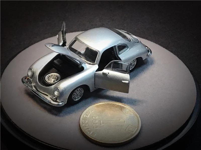 

PGM 1:64 356 Серебряная модель автомобиля