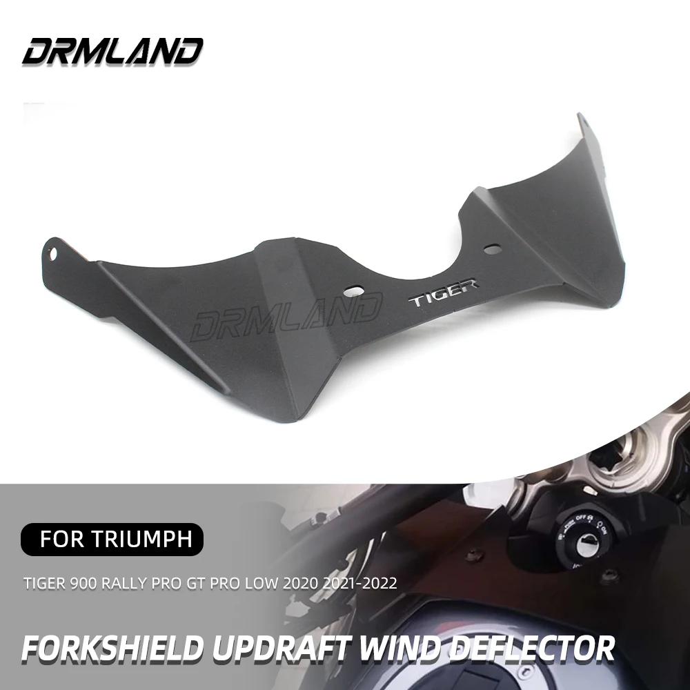 

For Triumph Tiger 900 Rally Pro GT Pro LOW 2020 2021 2022 Motorcycle Accessories Forkshield Updraft Deflector Wind Deflector