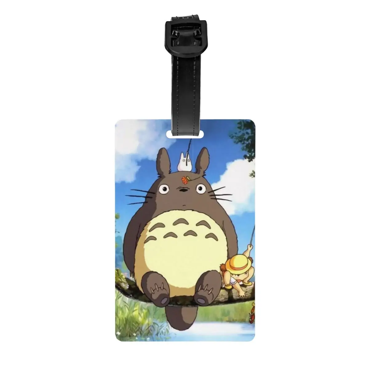 

My Neighbor Totoro Luggage Tags for Suitcases Forest Spirit Privacy Cover ID Label