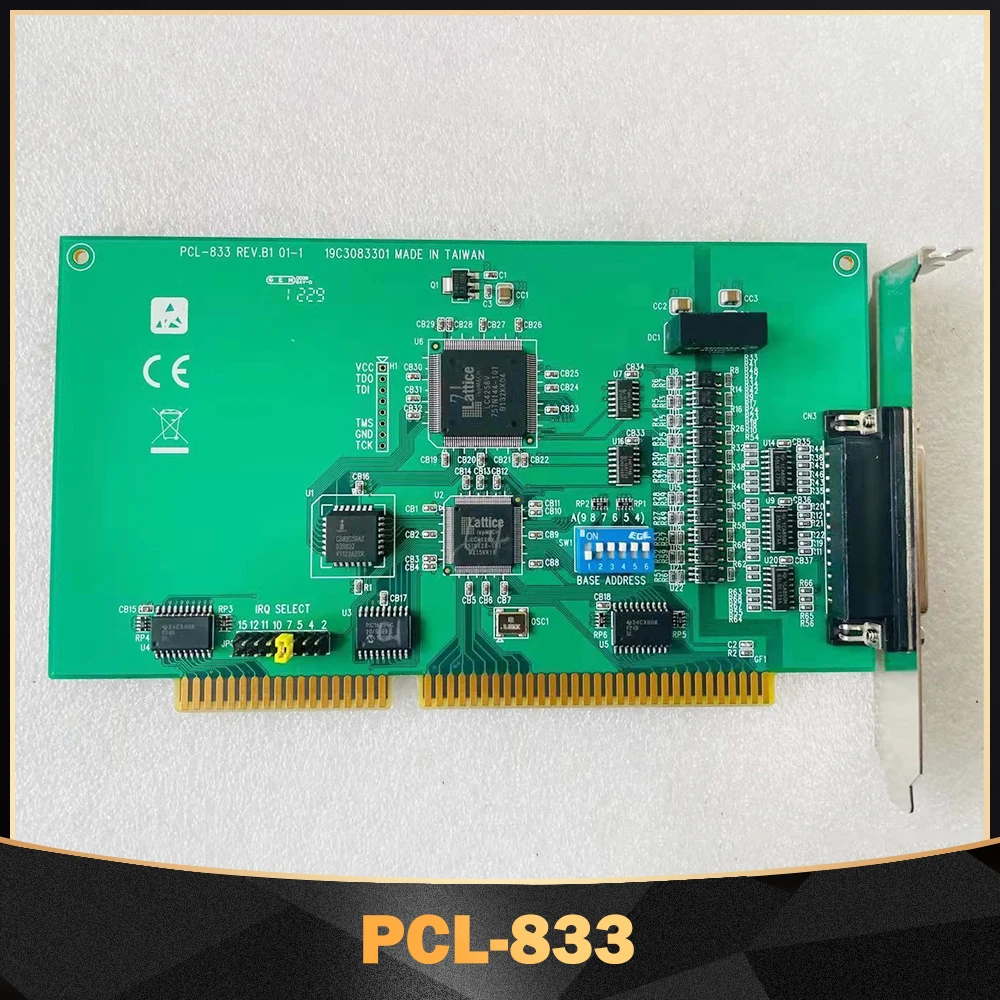 

PCL-833 REV.B1 For Advantech 3-Axis Quadrature Encoder Counter Card