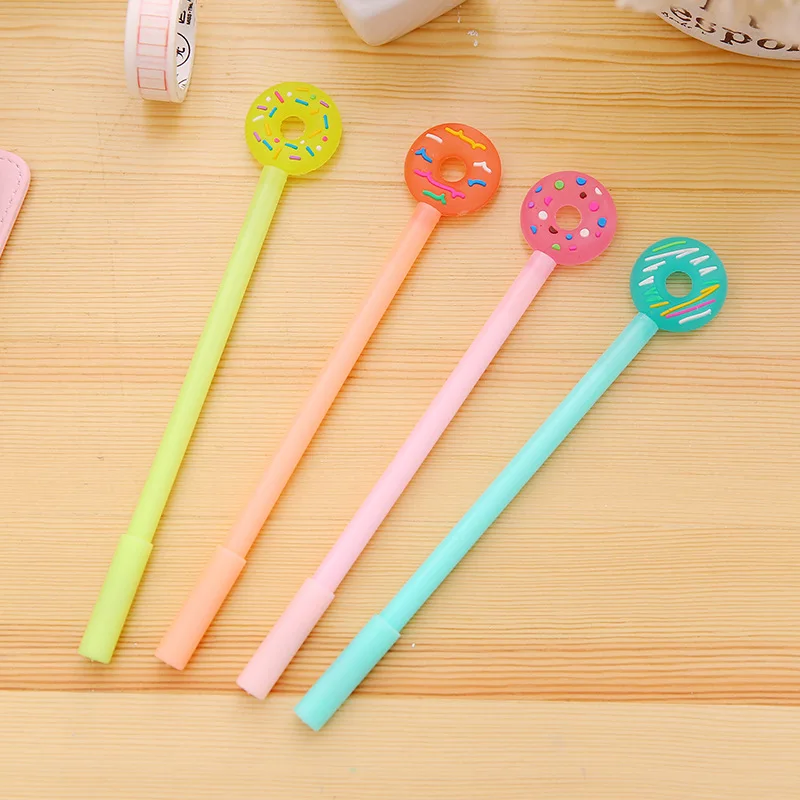 

1 Pcs Lollipop Donut Candy Gel Pen Student Ball Pen Stationery