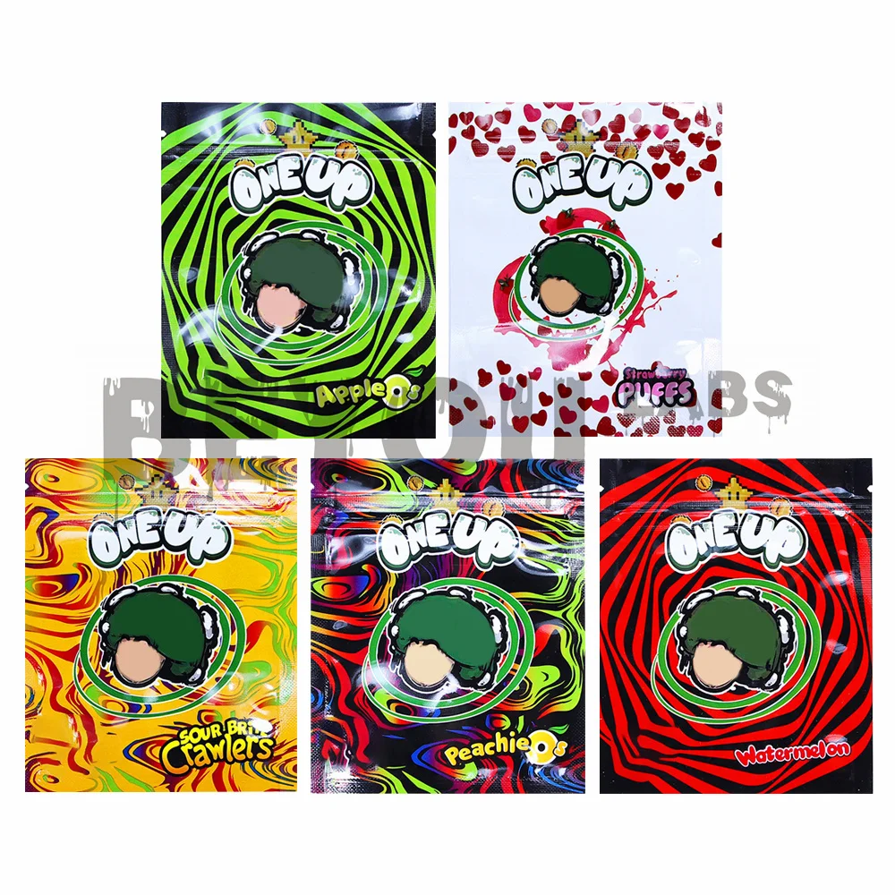 Смешанные пакеты на молнии водонепроницаемые непрозрачные съедобные мешки