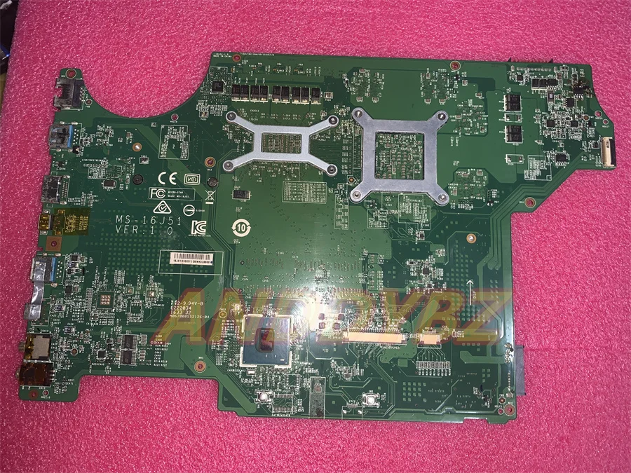 Оригинальная фотография для ноутбука MSI MS-16H41 GS60 с процессором I5 I7 и GTX850M |